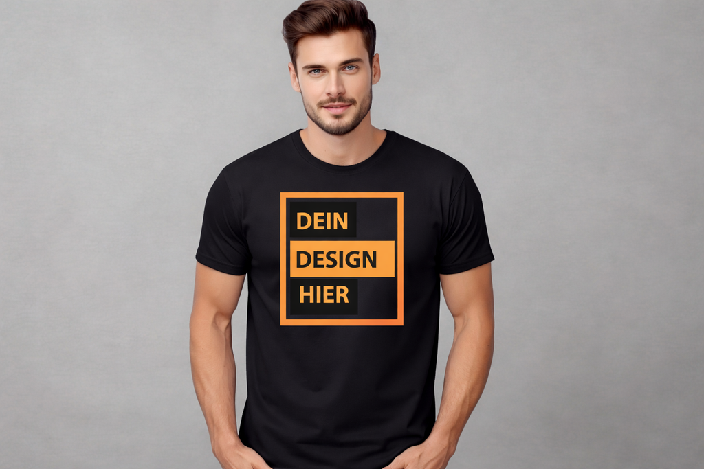 Herren T-Shirt individuell bedrucken
