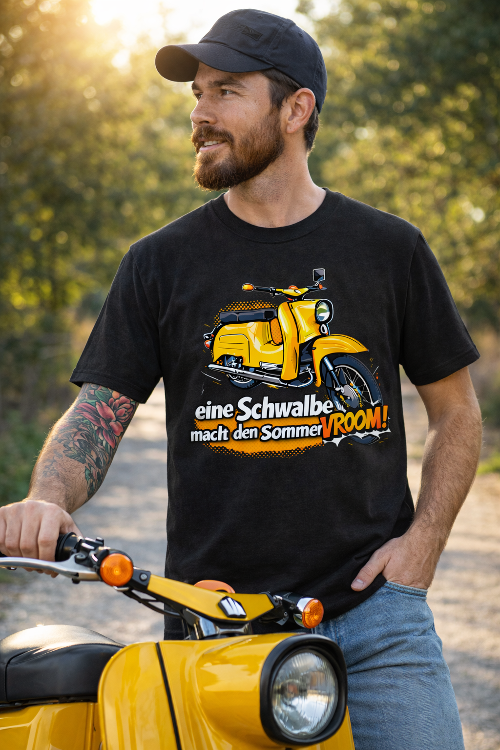 Schwalbe T-Shirt – Eine Schwalbe macht den Sommer